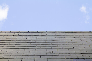 Wall and the sky
