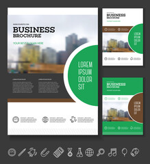 Modern Brochure design template