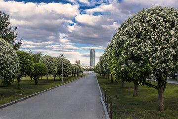 Ekaterinburg. A popular place in the city centre