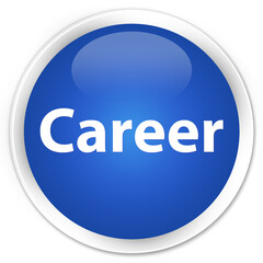 Career premium blue round button