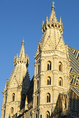 Fototapeta na wymiar Austria's Cathedral Spires