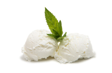 Ice cream isolated