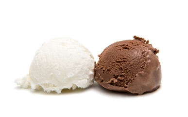 Ice cream isolated