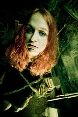 Kidnapped Young Woman