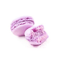 Macaron cookie isolated
