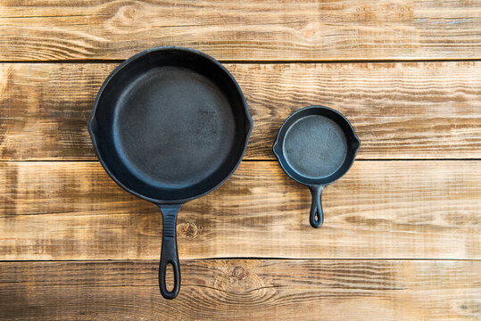 New Cast-iron Frying Pans