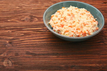 Millet porridge with pumpkin