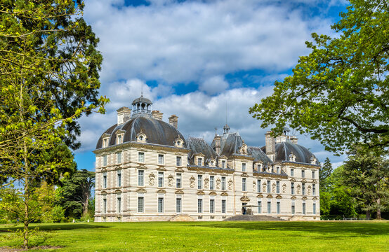 Ch&acirc;teau de Cheverny, one of the Loire Valley castles in France on April 16, 2017