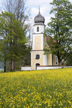 Margarethen-Kirche am Walchensee, Bayern