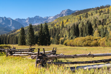 The Start of Autumn in Colorado's San Juan Mountains