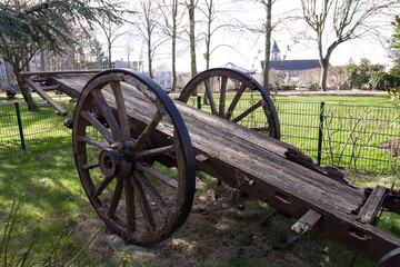 Fototapeta premium old horse cart