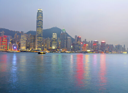 Stunning view of Hong Kong