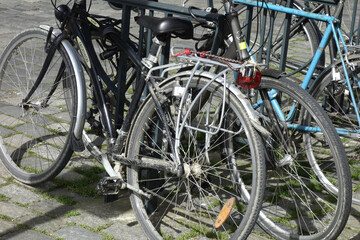 Fototapeta na wymiar tas de vélos