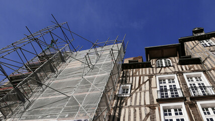 immeuble en rénovation