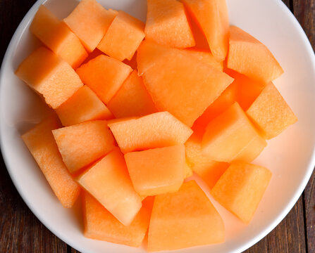 Cantaloupe Slices