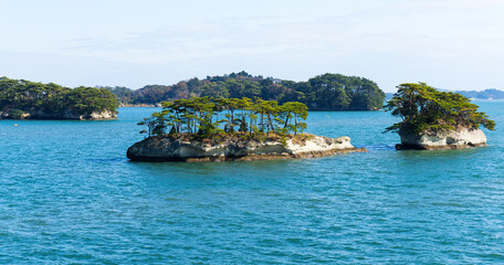Matsushima bay in Japan
