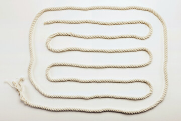 ivory rope shaped road.