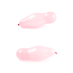 Shaped balloon isolated