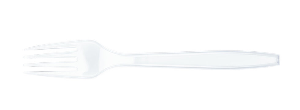 Single Disposable Plastic Fork