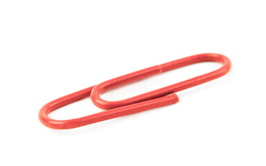 Single office clip isolated