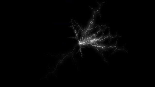 4k Abstract thunderstorm lightning background,nature electricity power energy backdrop,heavy rain weather.