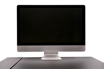 Isolate of retina 5K display 27 inches white background