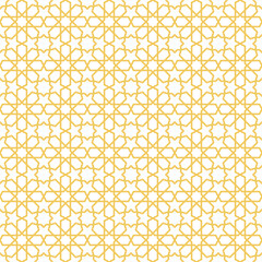 seamless islamic pattern and background vector illustration