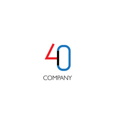 Forty number company Logo