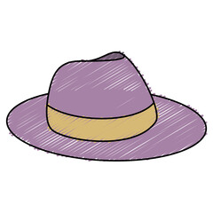 male tourist hat icon vector illustration design