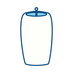 Candle burn light icon vector illustration graphic design