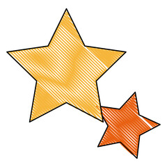 gold star icon favorite business, internet trendy concept. vector illustration