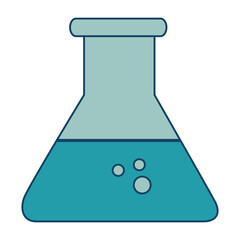 tube test isolated icon vector illustration design