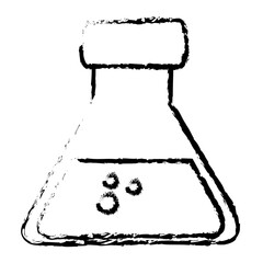 tube test isolated icon vector illustration design