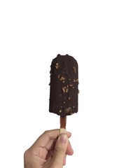 ice cream isolated on white background