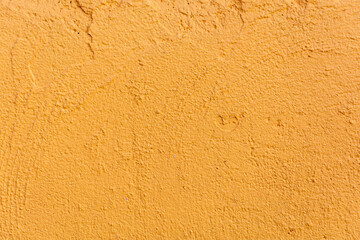 close up orange wall crack