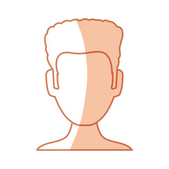 Anonymous man faceless icon vector illustration graphic design