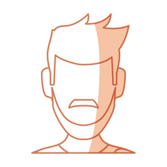 Anonymous man faceless icon vector illustration graphic design