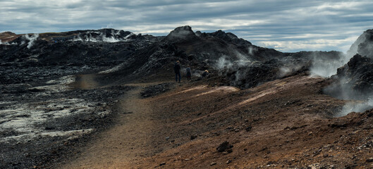 Krafla volcano, Iceland