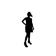 Silhouette of woman