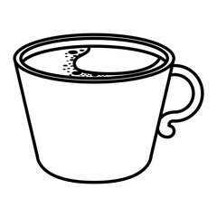 coffee cup isolated icon vector illustration design