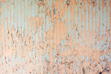 grunge vintage peeling wall as background.