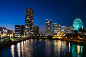 横浜みなとみらい 夜景