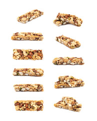 Candied roasted nuts bar