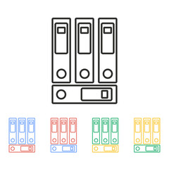 Binder - vector icon.