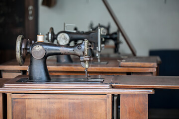 Vintage sewing machine