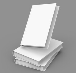 blank hard cover book template