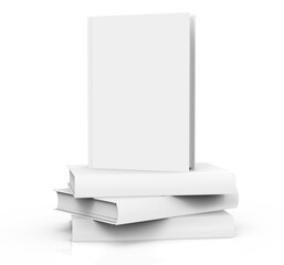 blank hard cover book template