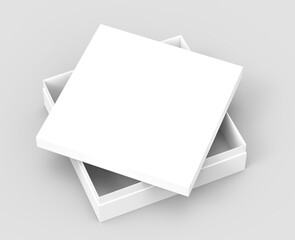 tilt blank paper box