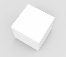 tilt blank paper box