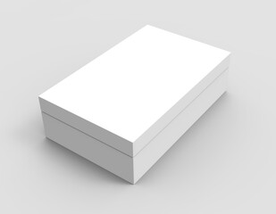 tilt blank paper box